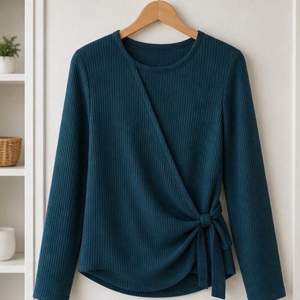 Teal Tunic Blouse